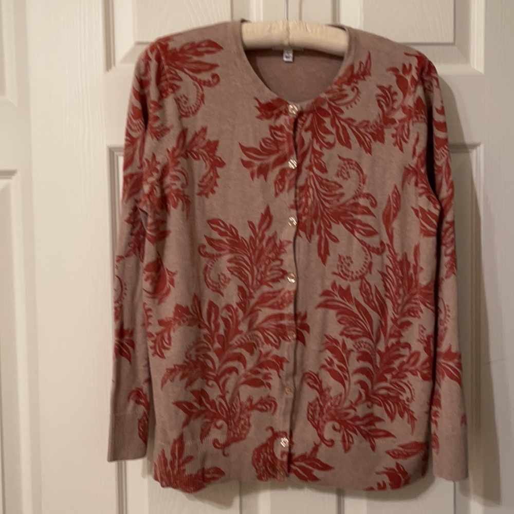 Croft & Barrow Fabulous Fall Sweater Size Large